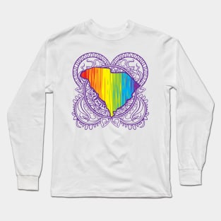 South Carolina Mandala Pride Long Sleeve T-Shirt